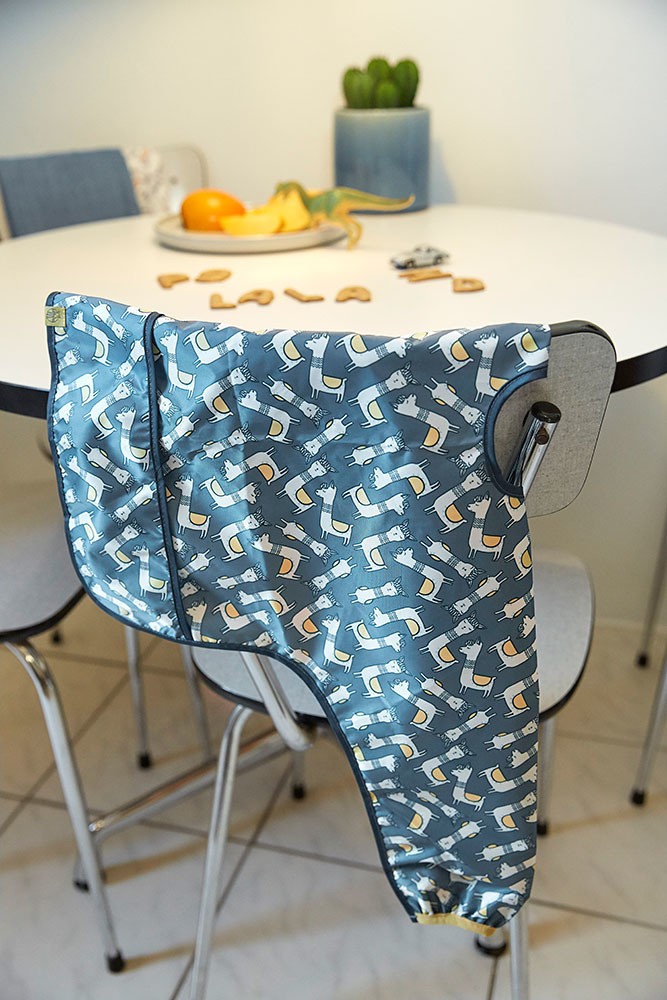 Lassig, Śliniak z długim rękawem Glama Lama blue Repreve Lassig, Śliniak z długim rękawem Glama Lama blue Repreve