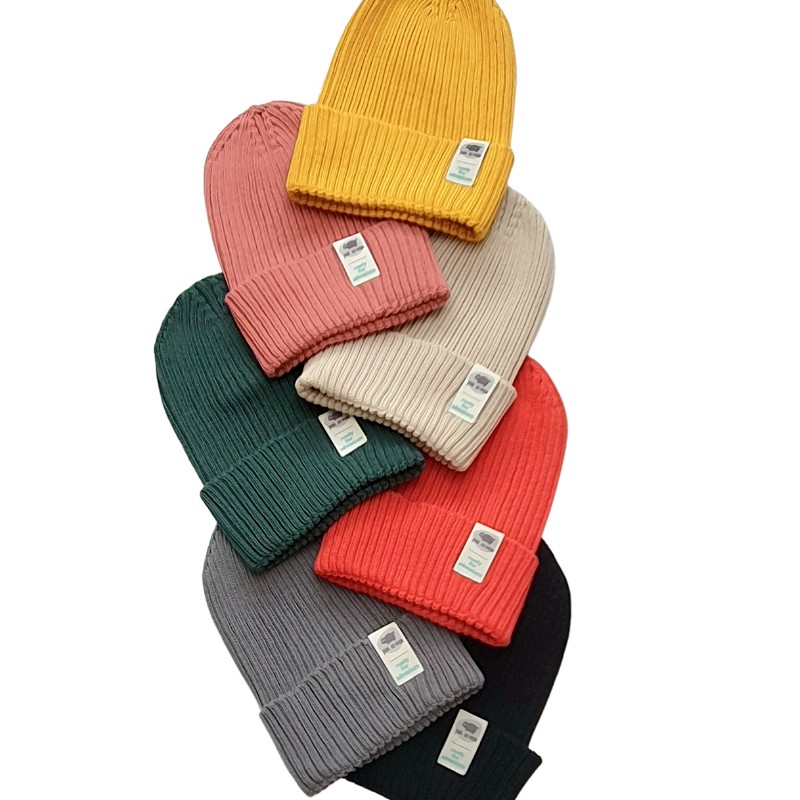 Pink no more, Czapka Beanie 0-24 miesiące Green