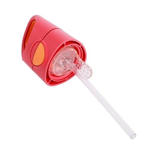 B.Box, Tritanowa butelka ze słomką 450 ml, strawberry shake B.Box, Tritanowa butelka ze słomką 450 ml, strawberry shake