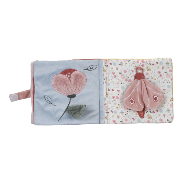 Little Dutch, Duża książeczka sensoryczna Flowers & Butterflies