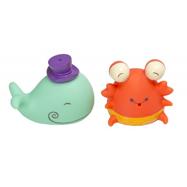 Btoys, wee B. Splashy - Zestaw dla niemowląt - NIEBIESKI - do kąpieli