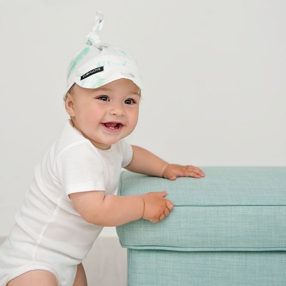 Lullalove, Chustka z daszkiem - Rose Garden