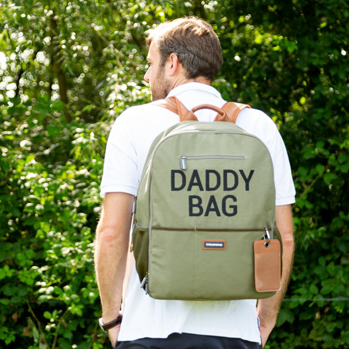 Childhome, Plecak Daddy bag Kanwas Khaki Childhome, Plecak Daddy bag Kanwas Khaki