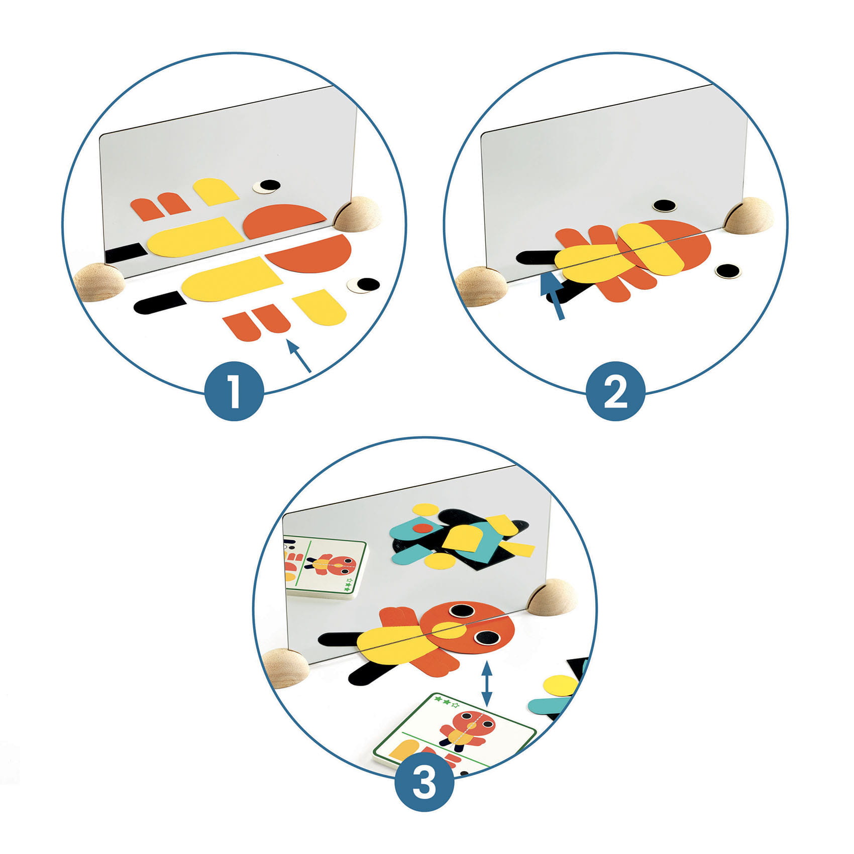 Djeco, Zestaw edukacyjny Odbicie Lustrzane