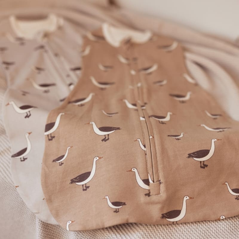 Jollein, Śpiworek niemowlęcy letni Summer Goose Biscuit 90 cm Jollein, Śpiworek niemowlęcy letni Summer Goose Biscuit 90 cm