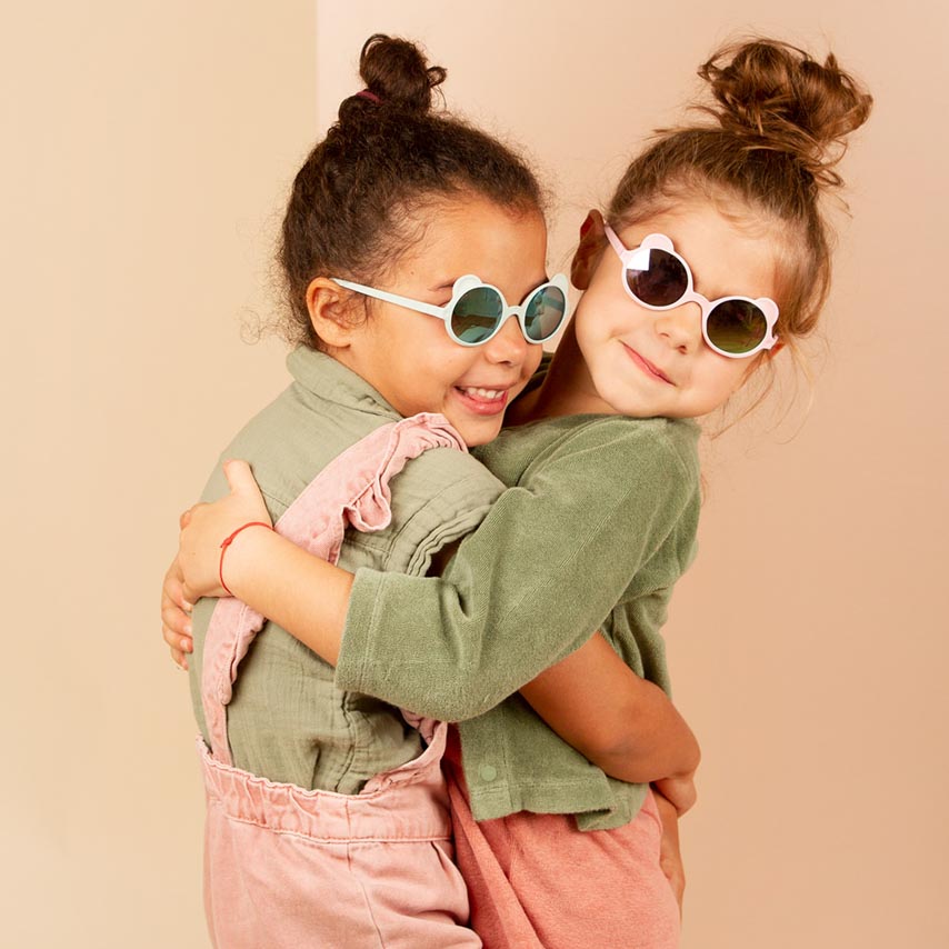 Ki ET La, Okulary przeciwsłoneczne dla dzieci 2-4 lata Ourson Cream