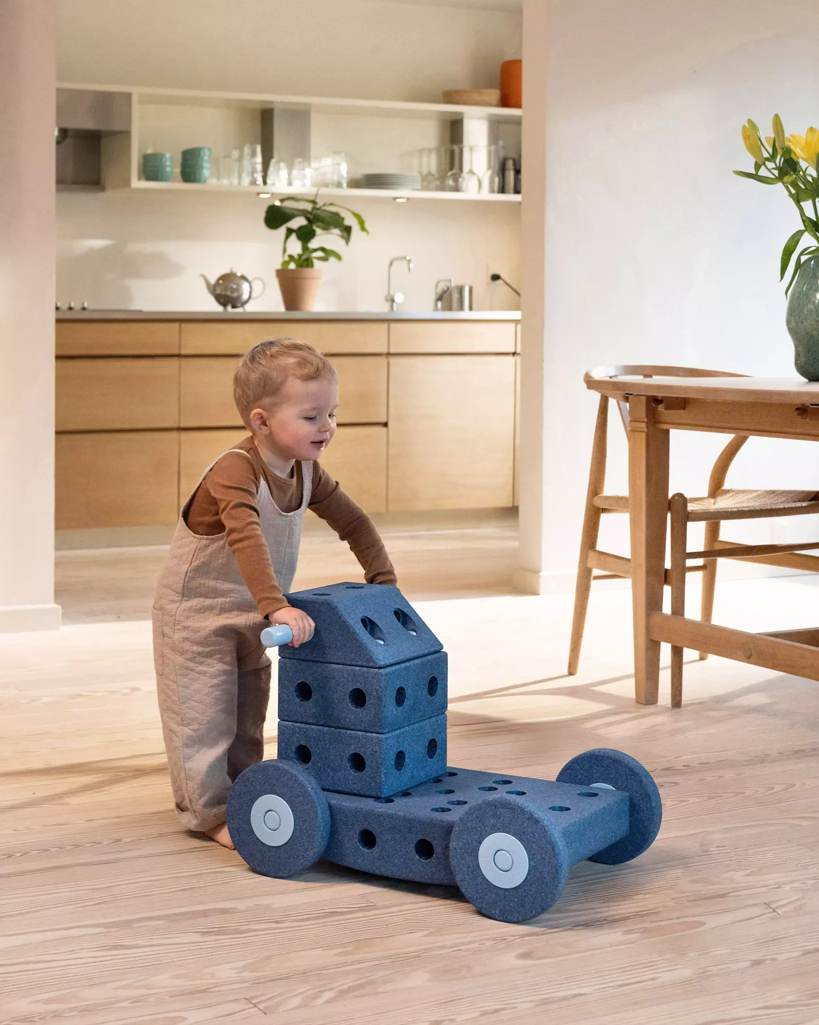 Modu Dreamer Set – Kreatywne Klocki Rozwijające Motorykę Dużą, Niebieski Modu Dreamer Set – Kreatywne Klocki Rozwijające Motorykę Dużą, Niebieski