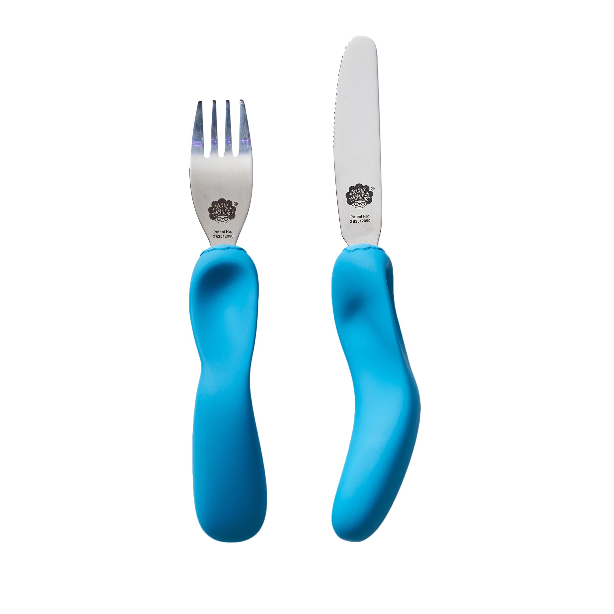 Nana's Manners, Sztućce kształtujące uchwyt sea Etap 3 - Blue