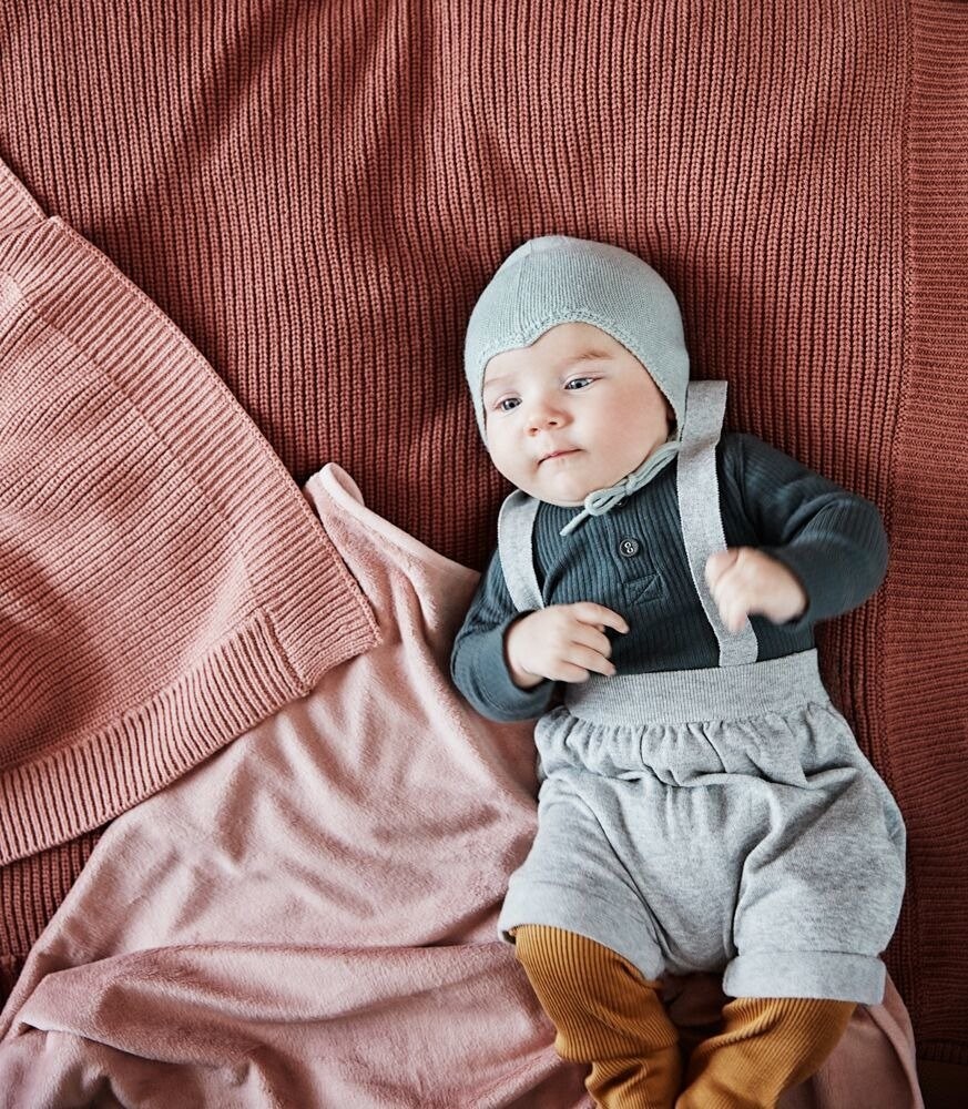 Elodie Details, Czapka Vintage - Mineral Green 0-3 m-cy Elodie Details, Czapka Vintage - Mineral Green 0-3 m-cy