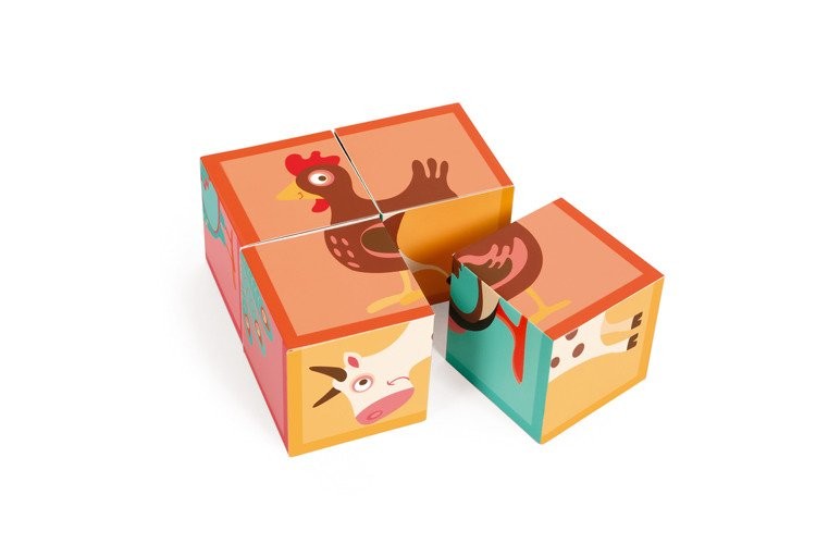 Scratch, Puzzle 4 Klocki FARMA Scratch, Puzzle 4 Klocki FARMA