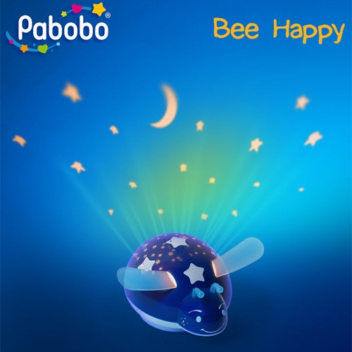 Lampka nocna projektor Bee Happy