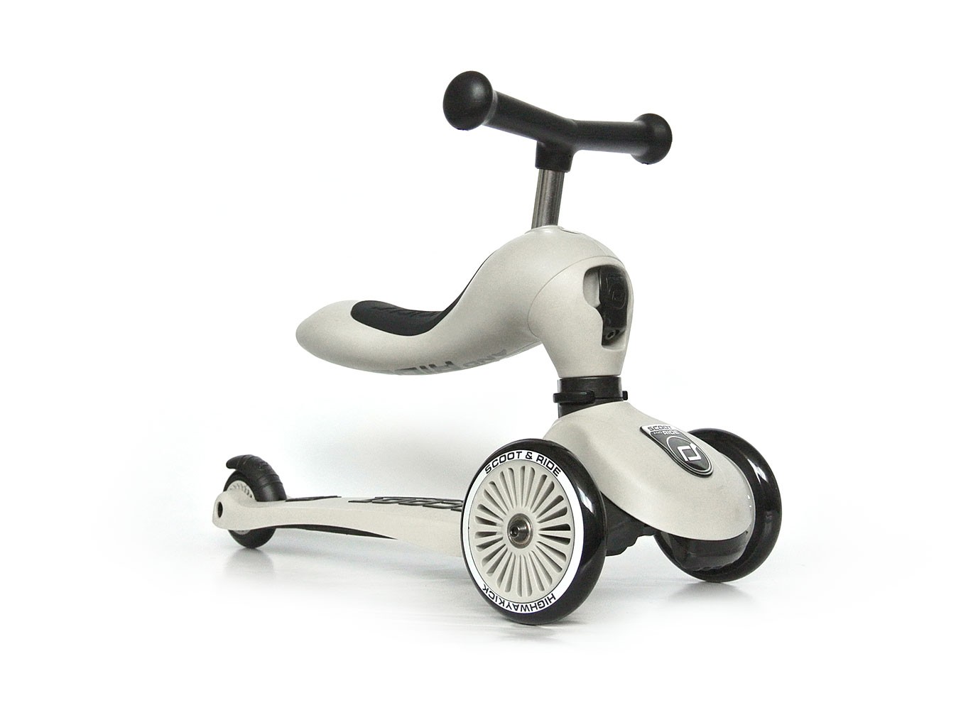 Scoot and Ride, Highwaykick1 2w1 Jeździk i hulajnoga 1-5 lat Ash