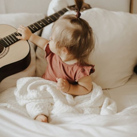 My Memi, Kocyk bambusowy z kapturkiem 90x90 light grey