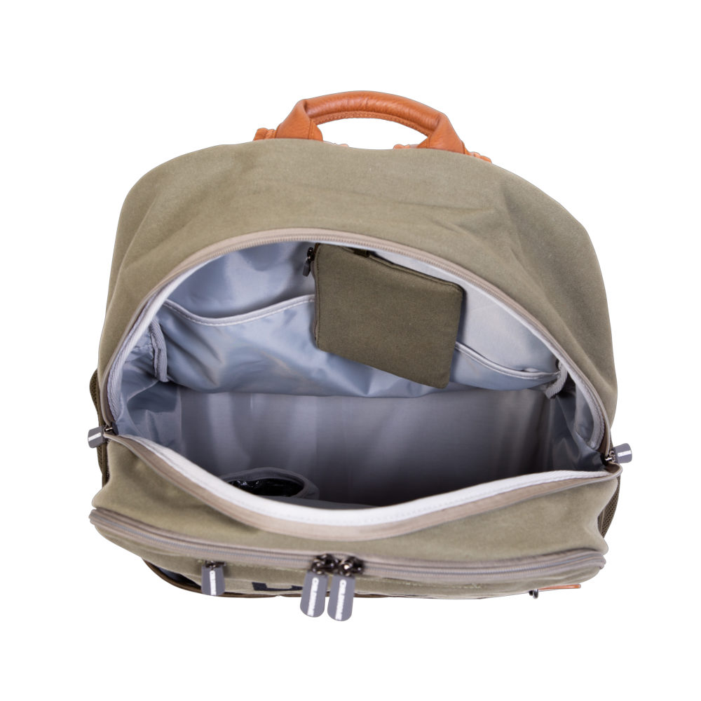 Childhome, Plecak Daddy bag Kanwas Khaki Childhome, Plecak Daddy bag Kanwas Khaki