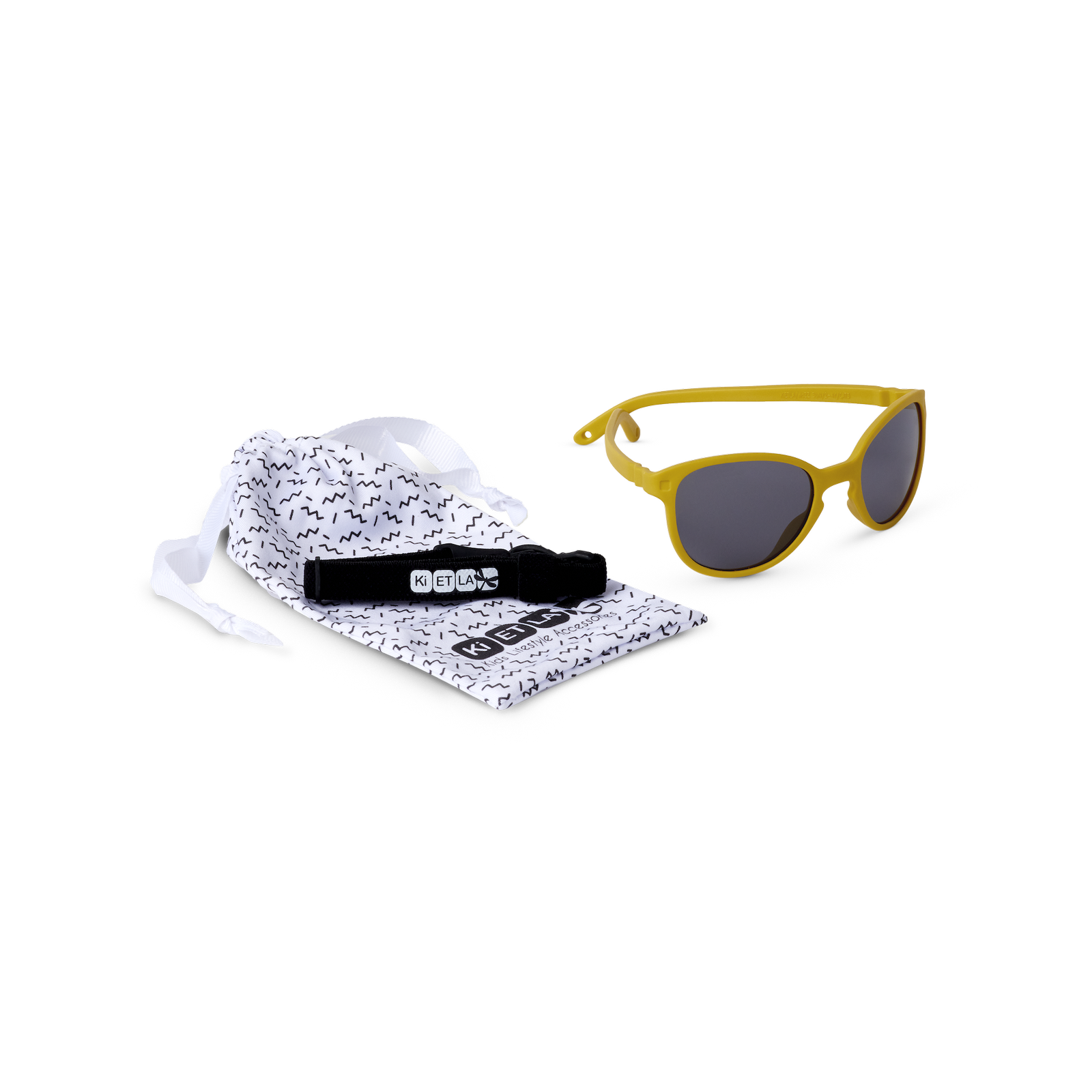 Ki ET LA, Okulary przeciwsłoneczne Wazz 1-2 Mustard