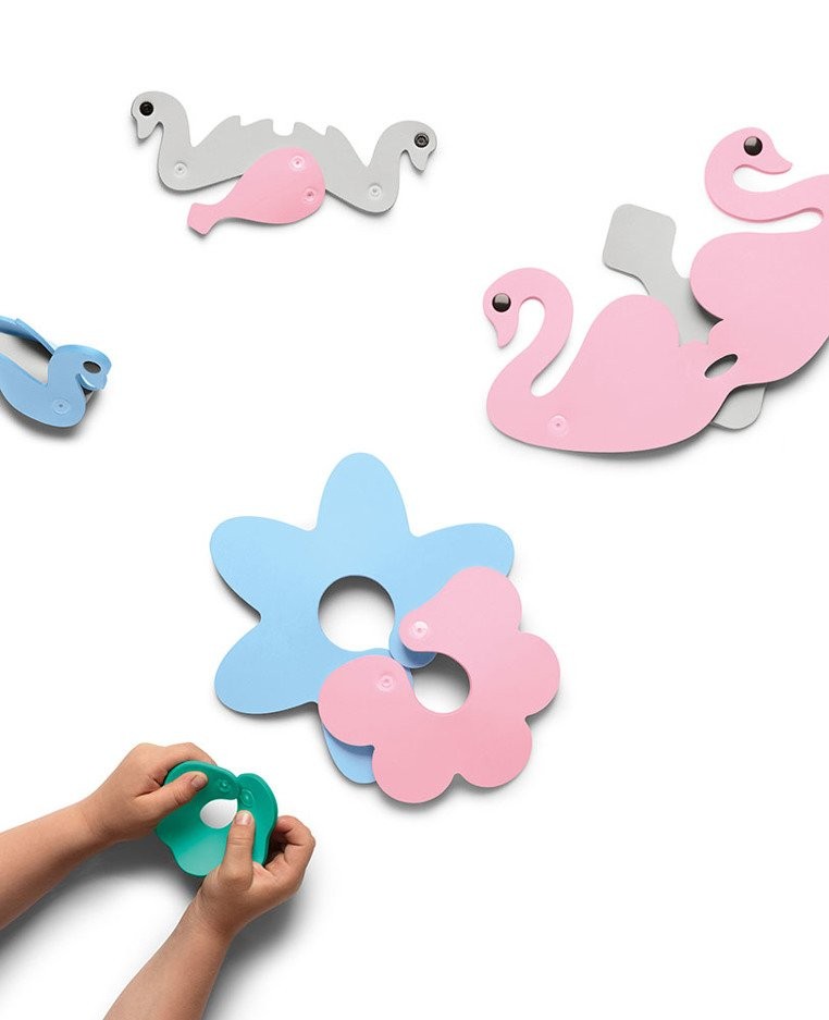 Quut, Zestaw puzzli piankowych 3D Quutopia Łabędzie Quut, Zestaw puzzli piankowych 3D Quutopia Łabędzie
