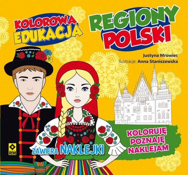 Regiony polski kolorowa edukacja