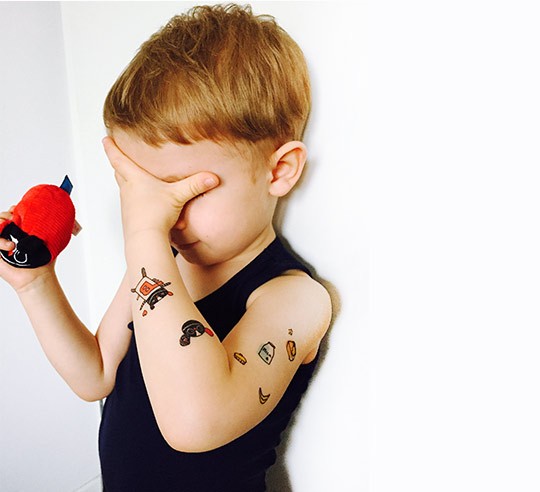 Lullalove,Tatuaż zmywalny