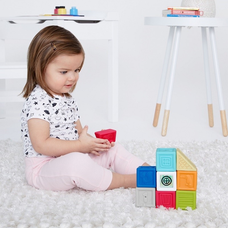 Skip Hop, gumowe klocki Wesołe Podwórko