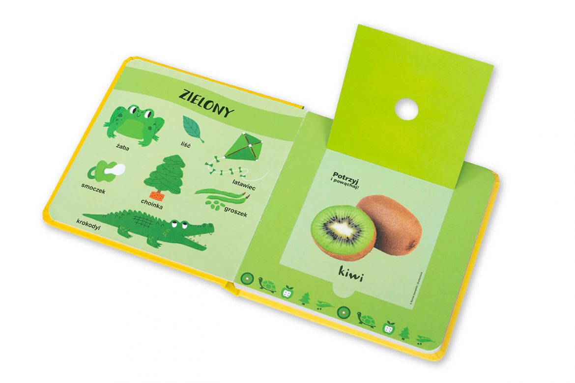 Zapachy świata. Akademia mądrego dziecka. Moja pachnąca książeczka z kolorami, Mr Iwi