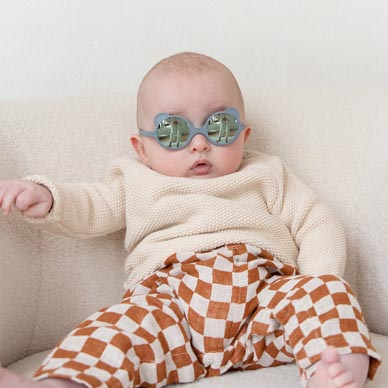 Ki ET LA, Okulary przeciwsłoneczne Ours'on 0-1 Silver blue Ki ET LA, Okulary przeciwsłoneczne Ours'on 0-1 Silver blue